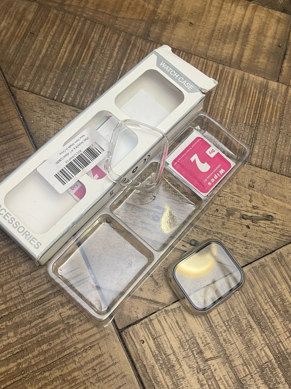Clear Protective Watch Case Cover for Smartwatches - Transparent